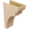 Ekena Millwork 7"W x 14"D x 21"H Classic Yorktown Rough Cedar Woodgrain TimberThane Corbel, Primed Tan CORUR07X14X21YORRCPR - alternate 3